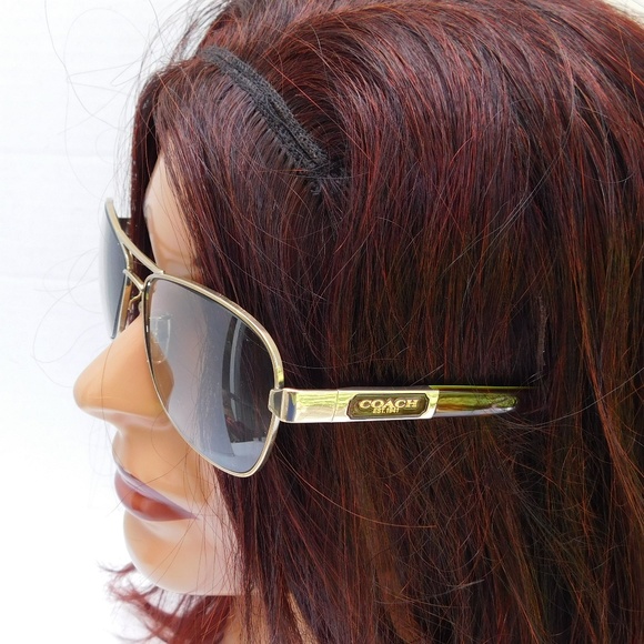 Coach Accessories - COACH CAROLINE HC7012 GOLD TORTOISE EYEGLASS FRAME